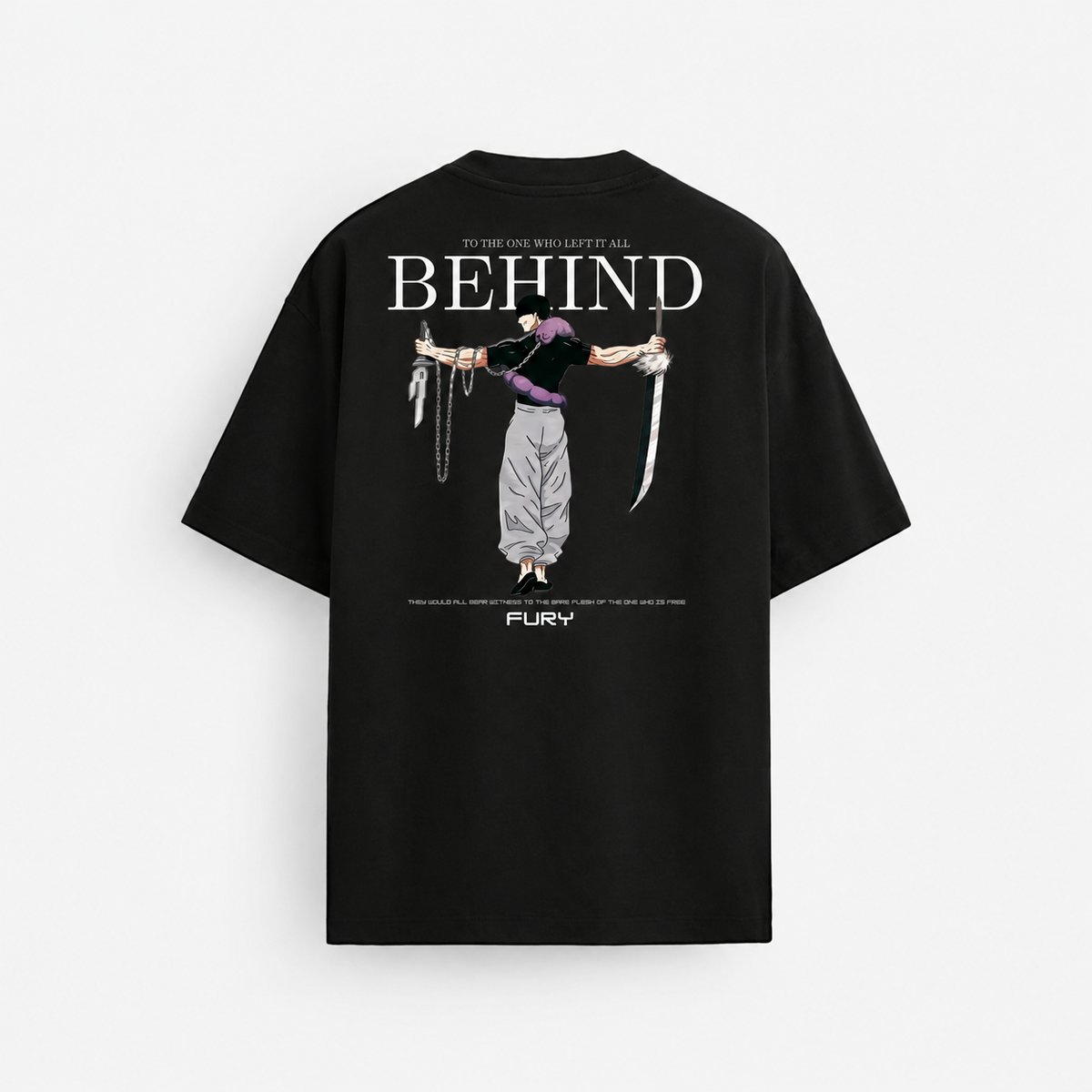 FURY Behind the Freedom Oversized T-Shirt