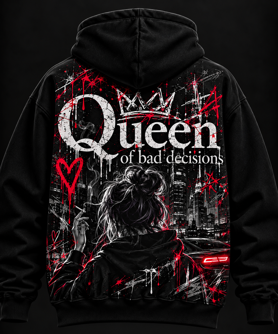 FURY Queen of Bad Decisions Hoodie