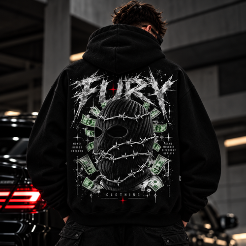 FURY Barbed Wire Hoodie