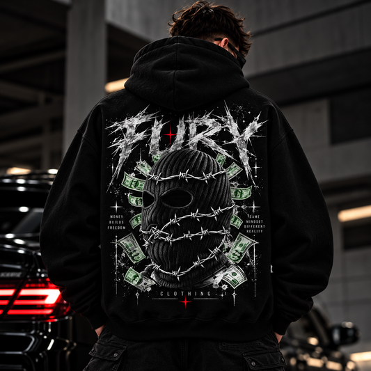 FURY Barbed Wire Hoodie