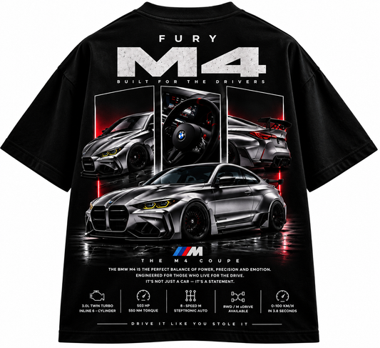 FURY M4 Built for the Drivers T-Shirt